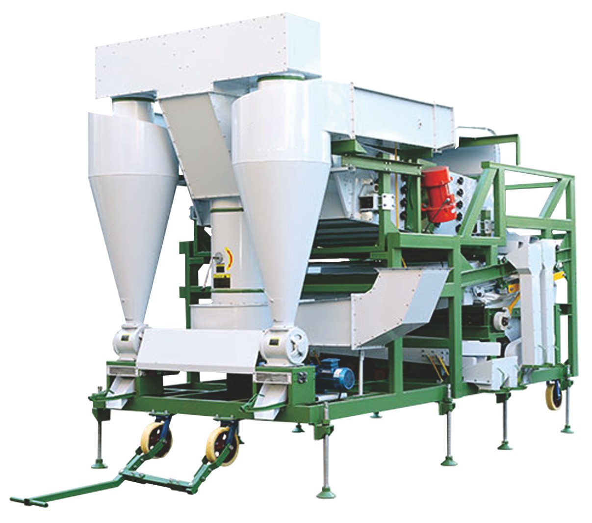 風(fēng)選+振動(dòng)篩+重力清洗機(jī) Air shaker gravity cleaner